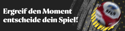 Sportwetten Motivation mit dynamischem Ballmotiv